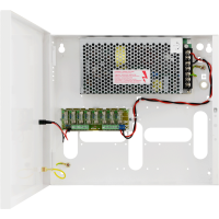 Zasilacz do 8 kamer HD 8x1,0A/12VDC, PSDC 12V/8A/8×1A/TOPIC UOUT=12-15VDC, 8x1A-TOPIK, 290 x 256 x 5 | PSDC08128T Pulsar