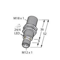 Czujnik indukcyjny BI5-M18-AP6X-H1141 10-30VDC, PNP, 1NO, M12x1 | 46145 Turck