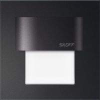 Oprawa LED TANGO mini – D (czarny) / W (biały) [obud. Aluminium] 0,4 W | ML-TMI-D-W-1-PL-00-01 Skoff