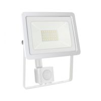 Naświetlacz LED z czujnikiem ruchu NOCTIS LUX 2 SMD 230V 30W 2770lm CW 6000K IP44 biały | SLI029043CW_CZUJNIK Wojnarowscy