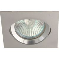 Oprawka halogenowa oczko aluminiowe kwadratowe regulowane aluminium 50W IZZY DTL50 PA16V-AL G5,3 | GXPA004 Grelux