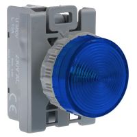 Lampka sygnalizacyjna 220V LED BA9S standard, niebieska | SP22-LN-220-LED\DC Spamel