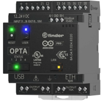 Przekaźnik logiczny programowalny ADVANCED 12...24V DC RJ45 lub MODBUS TCP/IP, MODBUS RS485 | 8A.04.9.024.8320 Finder