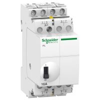 Przekaźnik impulsowy ITL 16A 4NO 230VAC 110VDC, Acti 9 | A9C30814 Schneider Electric