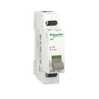 Rozłącznik izolacyjny iSW 1P 20A 250VAC, Acti 9 | A9S60120 Schneider Electric