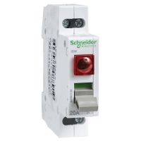 Rozłącznik izolacyjny iSW 1P 20A 250VAC z lampką, Acti 9 | A9S61120 Schneider Electric