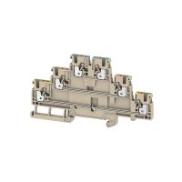 Złączka szynowa przelotowa A3T 2.5 N-FT-PE | 2428840000 Weidmuller