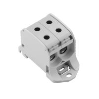 Złączka szynowa przelotowa WPD 230 2X50/2X50 GY | 2502580000 Weidmuller