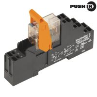 Przekaźnik przełączający, RCIKITP 24VDC 2CO LD, 8A, PUSH IN, AgNi | 8897150000 Weidmuller