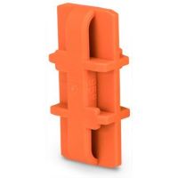 Element mocujący do złączek silnoprądowych 95mm2, pomarańczowy | 285-168 Wago