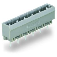 Wtyk THT 1.0x1.0mm solder pin konstrukcja prosta, szara | 231-236/001-000 Wago