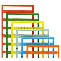Oznaczniki Mini-WSB, jako karta, szara (arkusz) | 248-501/000-007 Wago