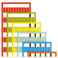 Oznaczniki WMB, tabliczka, czerwona (arkusz) | 793-502/000-005 Wago