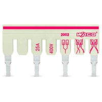 Mostki omijające prefabrykowane z izolacją 6-tor. (1-3-5-7-9-11), jasnoszary | 2002-481/011-000 Wago