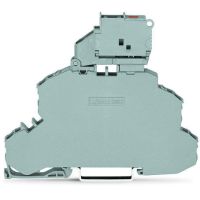 Złączka bezpiecznikowa dwupiętrowa, z uchylną podstawką bezpiecznika 5x20mm, 2,5mm2, CAGE CLAMP | 2002-2611/1000-541 Wago