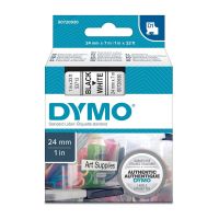 Taśma do drukarek DYMO D1-24mmx7m, czarny/biały | S0720930 DYMO