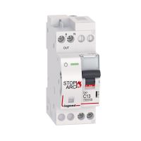 Detektor zwarć łukowych DX3 STOP ARC zintegrowany z wyłącznikiem nadprądowym 1P+N 6000A C13 | 415930 Legrand