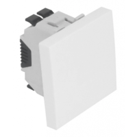 Łącznik 1-biegunowy 45x45,biały, Quadro 45 | 45011SBM Efapel