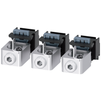 Zacisk przyłączeniowy TA1.1 8 AWG-3/0 ze złączem napięciowym przewodu pomocniczego, 3 szt. | 3VA9133-0JG11 Siemens