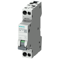 Wyłącznik nadprądowy 230V 6kA, 1+N-bieg./1 DU, N z lewej strony C25 | 5SL6025-7KL Siemens