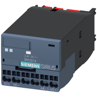Człon sprzęgający do montażu na stycznikach 3RT2 S00-S3, DC 24 V, przyłącze sprężynowe | 3RH2914-2GP11 Siemens
