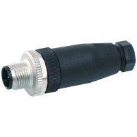 Wtyczka M12, prosta, przyłącze śrubowe, maks. 0,75 mm2, 5-biegunowy, kodowanie A, maks. 4 A | 3RK1902-4BA00-5AA0 Siemens