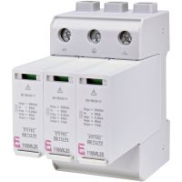 Ogranicznik przepięć T1, T2 do systemów PV ETITEC EM T12 PV 1100/6,25 Y | 002440580 Eti