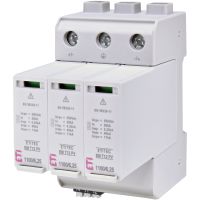 Ogranicznik przepięć PV, DC, ETITEC EM T12 PV 1100/6,25 Y RC, typ T1+T2 (B+C) | 002440581 Eti