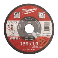 Tarcza do metalu płaska 125X1 PRO+ - 1szt | 4932451487 Milwaukee