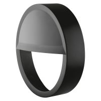 Pierścień dekoracyjny, półosłona SURFACE BULKHEAD EYELID 300 BK | 4058075375543 Ledvance