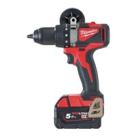 Wiertarko-wkrętarka akumulatorowa M18BLDD2-502X | 4933464515 Milwaukee