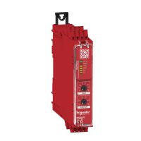 Moduł bezpieczeństwa Kat.1 48-240 V AC/DC 1 CO Zaciski sprężynowe, Preventa XPS Universal | XPSUAB31CC Schneider Electric
