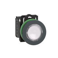 PŁASKI BIAŁY NAKŁPRZYCISK LED 24 1NO1NC | XB5FW31B5 Schneider Electric