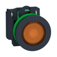 PŁASKI POMAR NAKŁPRZYCISK LED 120 NONC | XB5FW35G5 Schneider Electric