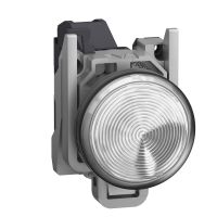 Lampka sygnalizacyjna Harmony XB4 do stref zagrożonych wybuchem biały LED 24 240V | XB4BVBM1GEX Schneider Electric