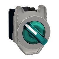 PŁASKI ZIELONY PODŚW PRZEŁ.PIÓR.2POZ 24 | XB4FK123B5 Schneider Electric