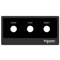 Panel legenda 200 x 100 SZABLON 1 | ZBYLEG201001 Schneider Electric