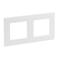 Ramka podwójna, biały, Niloe Step | 863192 Legrand