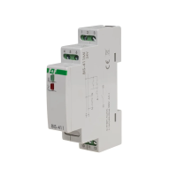 Przekaźnik bistabilny z pamięcią, montaż na szynie DIN, 24V AC/DC, z przekaźnikiem inrush 160A/20ms | BIS-411M-LED-24V F&F