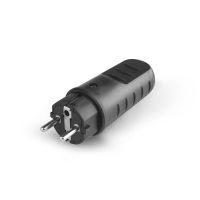 Wtyczka gumowa UNISCHUKO QUICK 2P+E 16A 250V IP44 | 110.3100 Scame