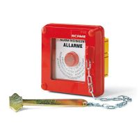 Przycisk alarmowy podtynkowy EMERGENCY | 676.25100 Scame