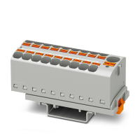 Blok rozdzielacza PTFIX 10/18X4-NS35 GY | 3273636 Phoenix Contact