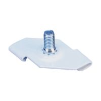 Zacisk przekręcany 4G24 z trzpieniem, Malowanie, Biały, 16mm gwintu, 1,5mm Koł, 4G24M16WHSP25 | 172290 Erico