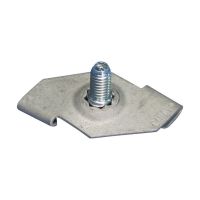 Zacisk przekręcany 4G24 z trzpieniem M6x25 mm, szary, 4G24M25 | 171730 Erico