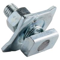 Nakrętka Quick Strut z Trzpieniem, M8 pręta, 46mm, QSNM8060EG | 592914 Erico