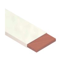 Izolowany przewód taśmowy, 25mm x 3mm x 25m, biały | 710666 Erico