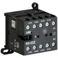 Stycznik pomocniczy AC-15 3A 4P (2NO+2NC), 110-127V AC, K6-22Z-84, zaciski śrubowe | GJH1211001R8224 ABB