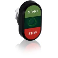 Przycisk podwójny START-STOP zielone pole podświetlany MPD4-11G | 1SFA611133R1102 ABB
