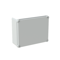 Puszka LUCA 160x135x77mm z przykręcaną pokrywą, IP55, RAL 7035 szar, 1SL0854A00 | 1SL0854A00 ABB