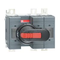 Rozłącznik bezpiecznikowy 3P 125A 55kW, z rączką i wałkiem, OS125GD12P | 1SCA115641R1001 ABB